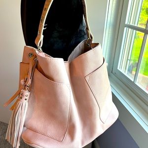 Steve Madden Pale Pink Hobo Bag